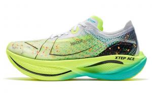 Кроссовки для бега 160X 3.0 Pro мужские с низким верхом, белые/зеленые Aurora/черные Xtep