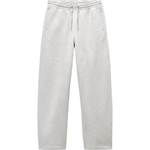 Тренировочные брюки со шнурком и стразами Alexander Wang, серый