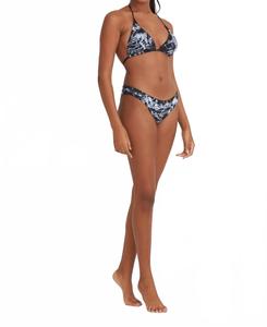 Купальник Paula в черно-белом цвете с ручной покраской NHall Resortwear