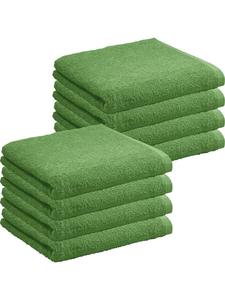 Redbest  Махровое легкое банное полотенце Oceanside, 8 штук, зеленый цвет, комплект из 8 штук