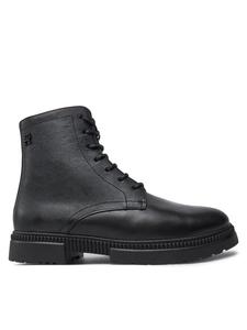 Сапоги Tommy Hilfiger altas Comfort Tl Texture Lth Boot FM0FM05182 Negro, черный