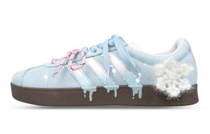 Adidas VL COURT 20 Амортизирующие, износостойкие низкие скейтбордистские кроссовки унисекс, сине-белый