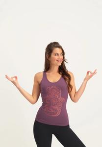 Топ HAMSA CORE YOGA TANK Urban Goddess, фиолетовый