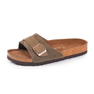 Khadgar Женские слайдеры на пробковой подошве из ЭВА - тауп, цвет Taupe