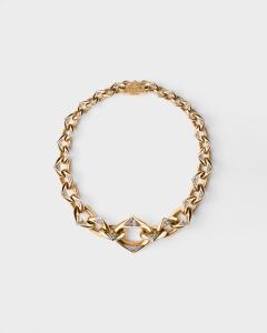 Prada Цепочка Eternal Gold из желтого золота с выращенными в лаборатории бриллиантами