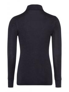 Рубашка-Водолазка из шерсти и шелка Hanro, серый