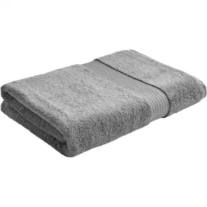 Премиальные банные полотенца SUPREME класса люкс, 650 г/м², 90x165 см, набор из 2 шт. Christy, серебряный