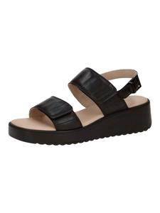 Сандалии на плоской подошве Caprice, черный