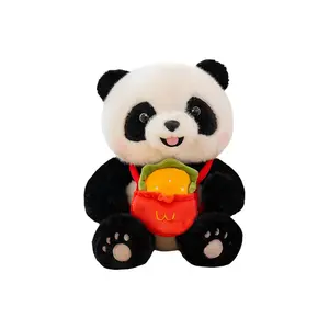 Игрушка плюшевая панда круглая, высота 25 см/35 см Bitter purchase