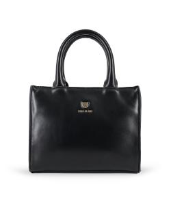 Миниатюрная сумка через плечо PJA-B1165 с изображением кошачьей мордочки, которую можно носить двумя способами.