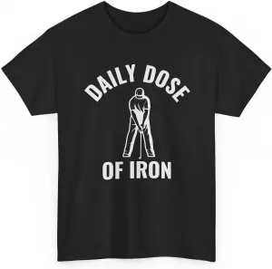 Футболка Daily Dose of Golf с дизайном в виде букв гольф-клуба