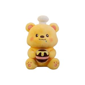 XIWANTONG Плюшевая игрушка шеф-повар медвежонок в банке с медом большая милая розовая кукла медведь плюшевая кукла высота 40см/50см/60см/85см