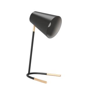 Настольная лампа Playboy, 18x40x20 см, черный/золотой