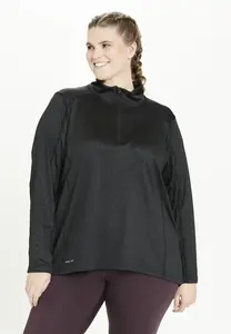 Функциональная рубашка Q by Endurance "JULIETTE W", с воздухопроницаемыми свойствами, черный