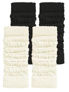 Normani Гетры в светло-бежевом и черном цвете