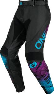 Мотокроссовые штаны Oneal mayhem scarz, Black/Blue/Purple
