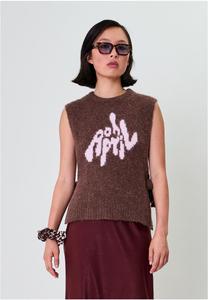 Топ OH APRIL Top, Brown