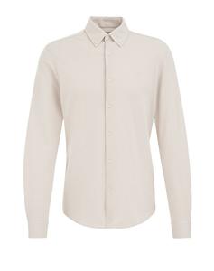 Повседневная рубашка WE Fashion Slim fit Button Up Shirt, белый