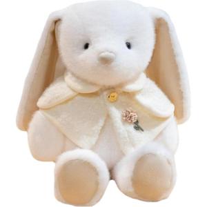 Очаровательные креативные шаль кролик плюшевые куклы 38см/50см высота BALITU, белый