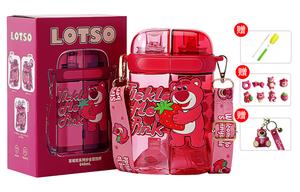 Пластиковые стаканы для воды Disney, розовый