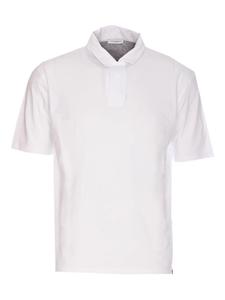 Рубашка-поло из хлопка Paolo Pecora, белый