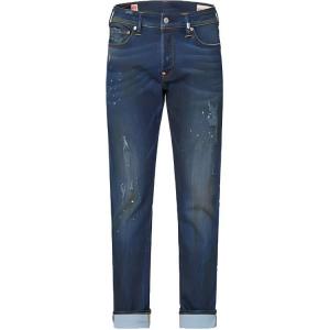 Джинсы мужские синие Evisu, синий