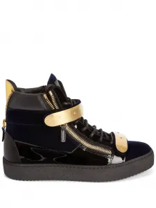 Кеды Coby со вставками Giuseppe Zanotti, синий