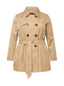 Межсезонное пальто ONLY Carmakoma VALERIE, темно-бежевый