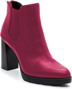 Женские черные кожаные ботинки Chelsea FOWT, легкие ботильоны на платформе, высокие массивные каблуки, заостренный носок, молния сзади, водонепроницаемые, зимние и осенние теплые рабочие повседневные ботинки, размеры 4-16 US