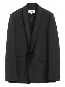 Однобортный пиджак LOEWE, черный