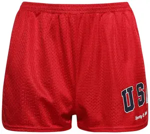 Шорты Sporty & Rich USA Mesh Disco Short 'Sports Red/Navy/White', красный