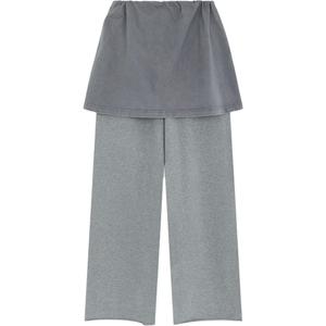 Женские повседневные брюки серые WE11DONE