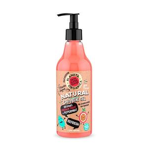 Гель для душа ORGANIC SHOP Skin Super Good Natural Shower Gel Passion Fruit & Peppermint, 500 мл
