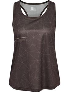 Топ Court Aop Light Weight Tanktop W коричневого цвета Hummel