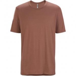 Футболка с коротким рукавом Arcteryx, melted nama chocolate коричневый/ganache