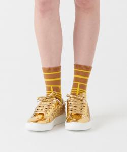 Носки с произвольной проверкой Archivio, цвет Brown(310)