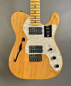 Fender American Vintage II 1972 Telecaster Thinline - Стареющая Натуральная