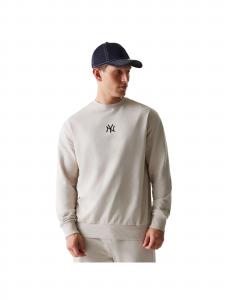 NEW ERA Спортивный свитшот 'MLB League Essential New York Yankees' в бежевом цвете