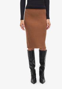 Юбка Noisy May Pencil skirt, Argan Oil/Mustard Yellow