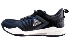 Кроссовки унисекс низкие черные/белые Peak