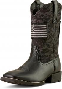 Мужские спортивные вестерн-бутсы ARIAT Patriot, черный