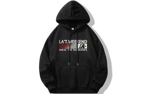 Толстовка унисекс La'T.Weekend, Темно-серый [утолщенный, на флисовой подкладке]