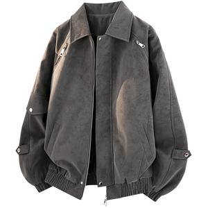Куртка Unisex Lapel Moderate Instructor X1617, темно-серый jacket