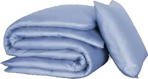 Пододеяльник Оливия 140x200/220 см хлопок синий De Witte Lietaer