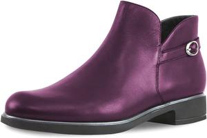 Женские ботильоны Pazzion с застежкой на ремешок, круглым носком, боковыми молниями и низким каблуком-блоком, элегантные обувь для офиса и формальных мероприятий, размеры 4-16 US, Purple