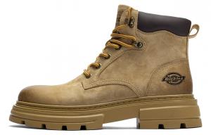 Мужские ботинки Dickies Мартин кожаные с флисовой подкладкой, желто-коричневый