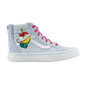 Кроссовки Sk8-Hi Zip Kids 'Sequin Patch - Unicorn', синий