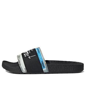 Тапочки originals adilette casual sports slippers black white 'black white' Adidas, черный