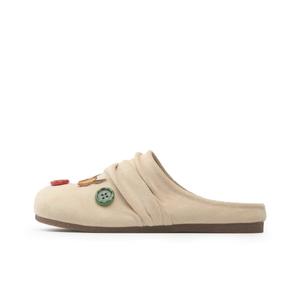 Сандалии с закрытым носком женские AFJI, Ecru