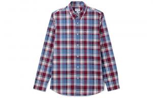 LACOSTE Мужская красная рубашка